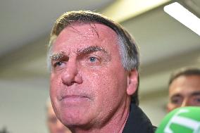 Former President Of Brazil Jair Bolsonaro