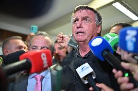 Former President Of Brazil Jair Bolsonaro