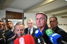 Former President Of Brazil Jair Bolsonaro