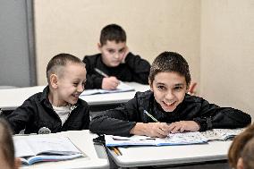 Another underground school opens in Zaporizhzhia region