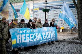 Memorial procession in honor of Heavenly Hundred Heroes takes place in Kyiv