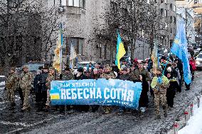 Memorial procession in honor of Heavenly Hundred Heroes takes place in Kyiv