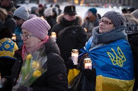 Memorial procession in honor of Heavenly Hundred Heroes takes place in Kyiv