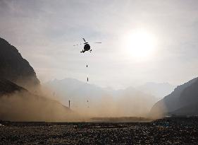 The Helicopter Airborne Magnetotelluric Detection System - China