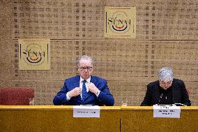 Hearing of Richard Ferrand at the French Senate - Paris RL
