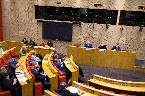 Hearing of Richard Ferrand at the French Senate - Paris RL