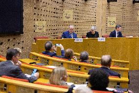Hearing of Richard Ferrand at the French Senate - Paris RL