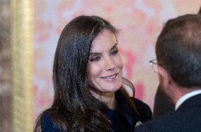 Royals Host Luncheon In Honor Of Egypt's President - Madrid