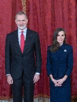 Royals Host Luncheon In Honor Of Egypt's President - Madrid