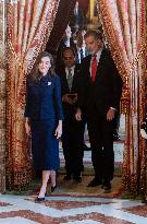 Royals Host Luncheon In Honor Of Egypt's President - Madrid