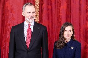 Royals Host Luncheon In Honor Of Egypt's President - Madrid