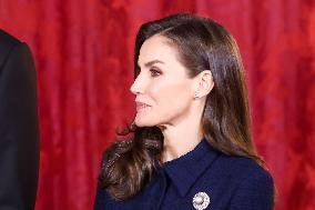 Royals Host Luncheon In Honor Of Egypt's President - Madrid