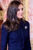 Royals Host Luncheon In Honor Of Egypt's President - Madrid