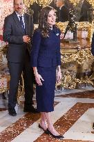 Royals Host Luncheon In Honor Of Egypt's President - Madrid