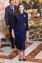 Royals Host Luncheon In Honor Of Egypt's President - Madrid