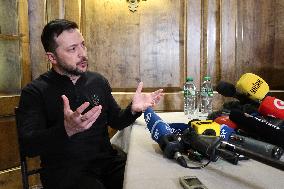 Briefing by Volodymyr Zelenskyy in Munich