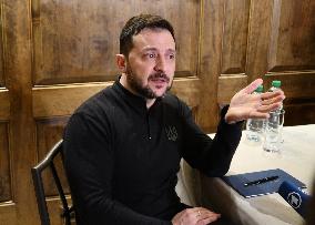 Briefing by Volodymyr Zelenskyy in Munich