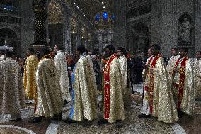 Msgr Ciampanellis Ordination at St Peters - Vatican