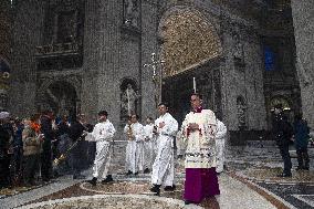 Msgr Ciampanellis Ordination at St Peters - Vatican
