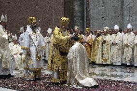 Msgr Ciampanellis Ordination at St Peters - Vatican