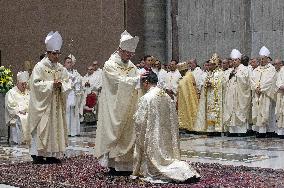Msgr Ciampanellis Ordination at St Peters - Vatican