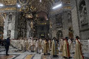 Msgr Ciampanellis Ordination at St Peters - Vatican