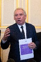 Pensions Report Results At Hotel Matignon - Paris