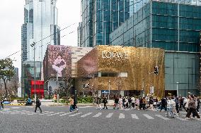 LOEWE Asia's Largest Boutique in Shanghai