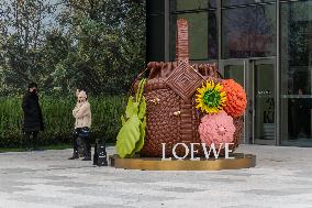 LOEWE Asia's Largest Boutique in Shanghai