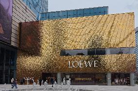 LOEWE Asia's Largest Boutique in Shanghai