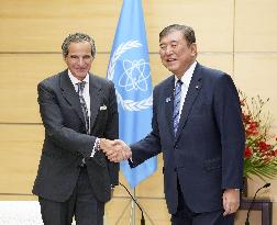 IAEA chief in Japan