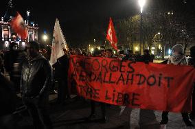 A Rally To Demand The Release Of Georges Ibrahim Abdallah - Lille