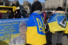 Performance in support of Kremlin prisoners in Kyiv
