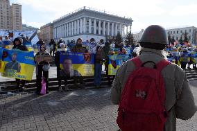 Performance in support of Kremlin prisoners in Kyiv