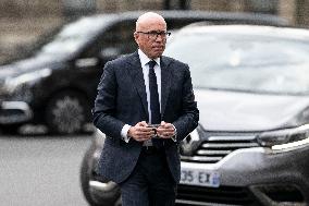 French President and Party Leaders Meet on Ukraine Crisis - Paris