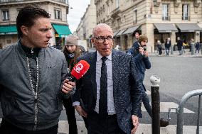 French President and Party Leaders Meet on Ukraine Crisis - Paris