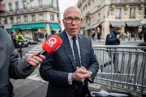French President and Party Leaders Meet on Ukraine Crisis - Paris