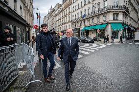French President and Party Leaders Meet on Ukraine Crisis - Paris