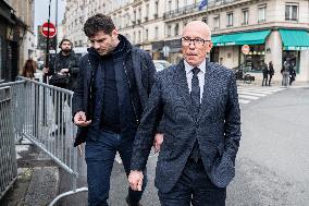 French President and Party Leaders Meet on Ukraine Crisis - Paris