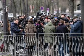French President and Party Leaders Meet on Ukraine Crisis - Paris