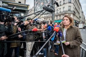 French President and Party Leaders Meet on Ukraine Crisis - Paris