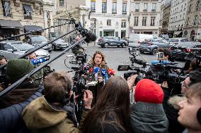 French President and Party Leaders Meet on Ukraine Crisis - Paris