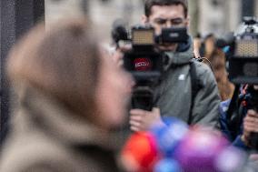 French President and Party Leaders Meet on Ukraine Crisis - Paris