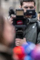 French President and Party Leaders Meet on Ukraine Crisis - Paris