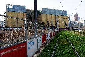 Construction Of A New Green Space In Lyon