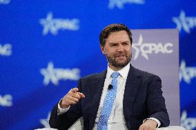 Vice President JD Vance Speaks At The CPAC Convention On February 20, 2025