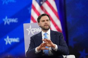 Vice President JD Vance Speaks At The CPAC Convention On February 20, 2025