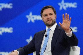 Vice President JD Vance Speaks At The CPAC Convention On February 20, 2025