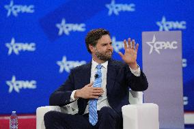 Vice President JD Vance Speaks At The CPAC Convention On February 20, 2025