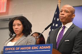 Eric Adams Press Conference